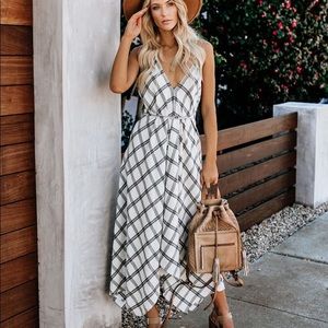 Out of Office Versatile Plaid Dress